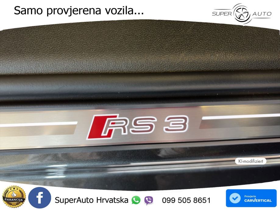 Audi RS3 Sportback 2.5 TFSI (400 KS) quattro S tronic, fotografija 16