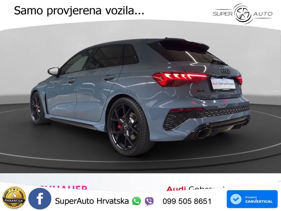 Audi RS3 Sportback 2.5 TFSI (400 KS) quattro S tronic, fotografija 3