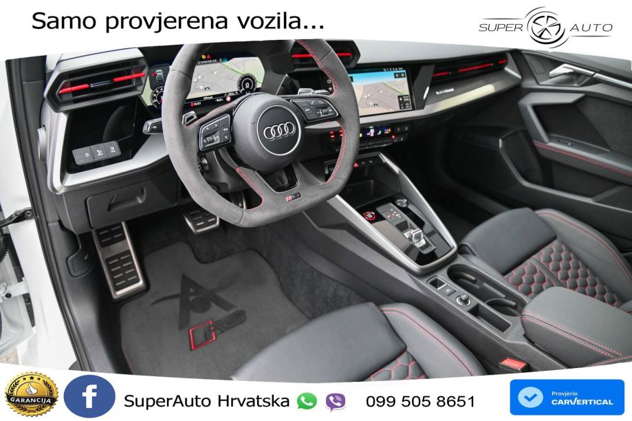 Audi RS3 Sportback 2.5 TFSI (400 KS) quattro S tronic, fotografija 8