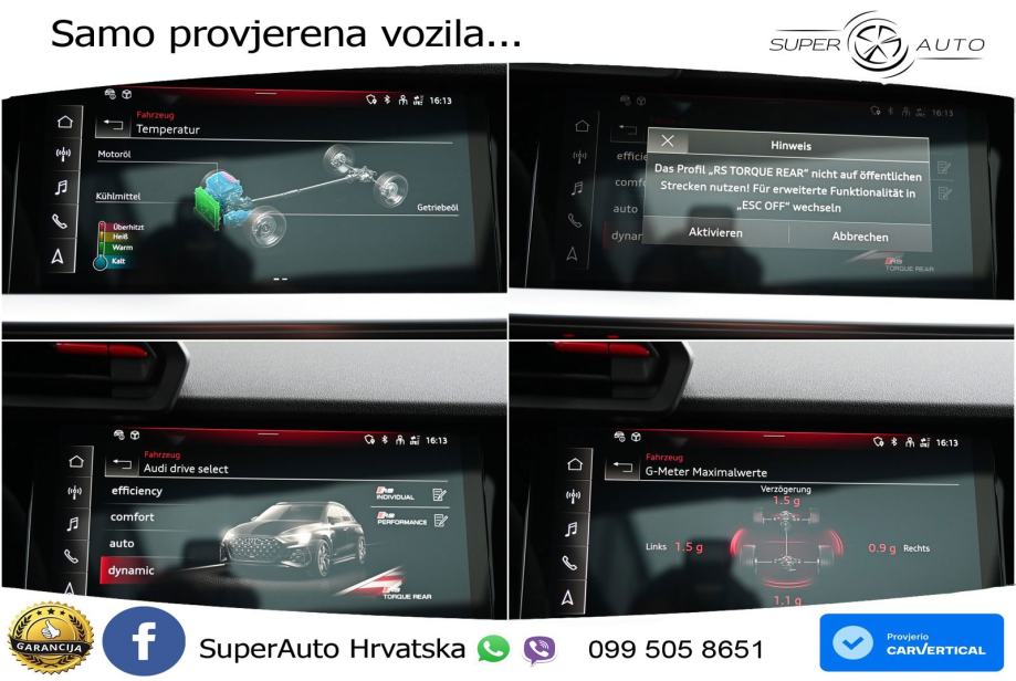 Audi RS3 Sportback 2.5 TFSI (400 KS) quattro S tronic, fotografija 17