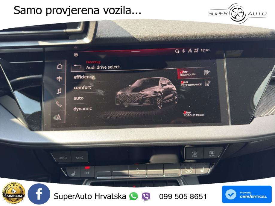 Audi RS3 Sportback 2.5 TFSI (400 KS) quattro S tronic, fotografija 12