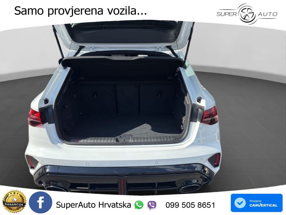 Audi RS3 Sportback 2.5 TFSI (400 KS) quattro S tronic, fotografija 16