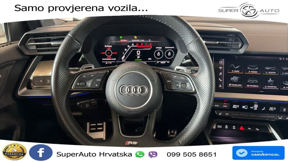 Audi RS3 Sportback 2.5 TFSI (400 KS) quattro S tronic, fotografija 9