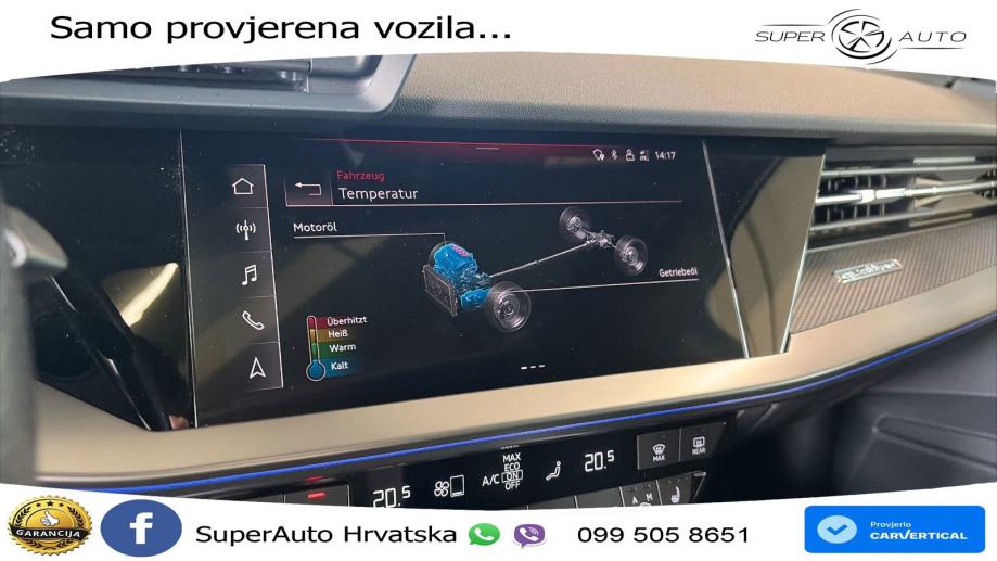 Audi RS3 Sportback 2.5 TFSI (400 KS) quattro S tronic, fotografija 17