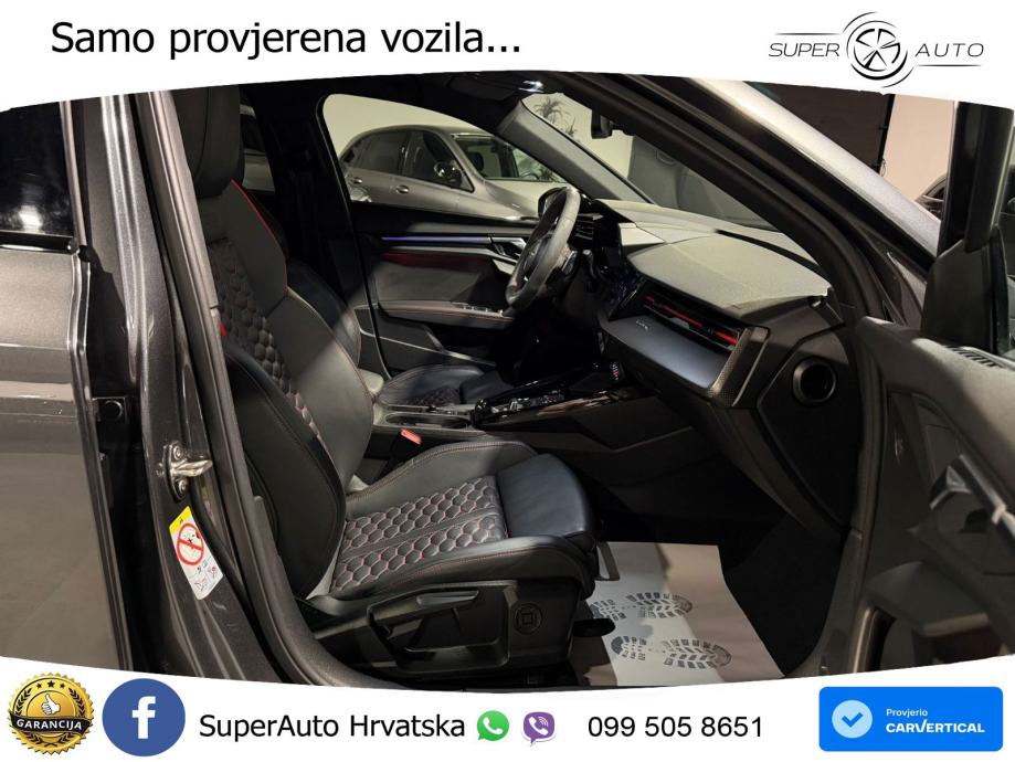 Audi RS3 Sportback 2.5 TFSI (400 KS) quattro S tronic, fotografija 13