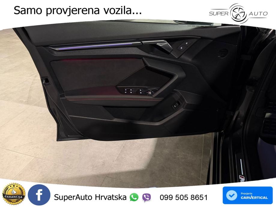 Audi RS3 Sportback 2.5 TFSI (400 KS) quattro S tronic, fotografija 19