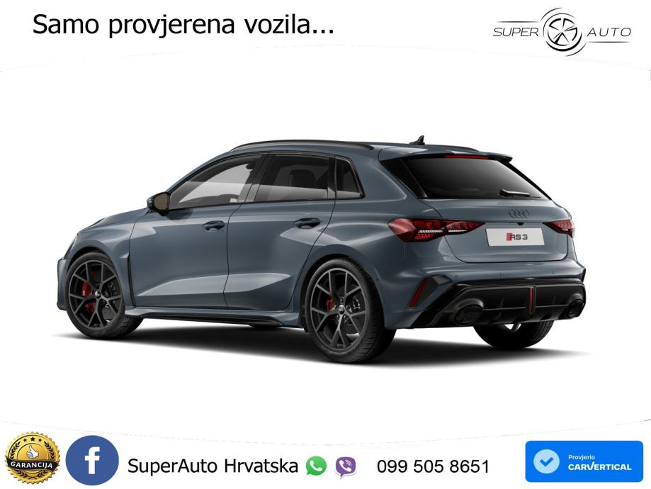 Audi RS3 Sportback 2.5 TFSI (400 KS) quattro S tronic, fotografija 5