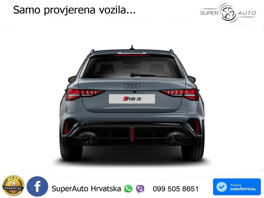 Audi RS3 Sportback 2.5 TFSI (400 KS) quattro S tronic, fotografija 7