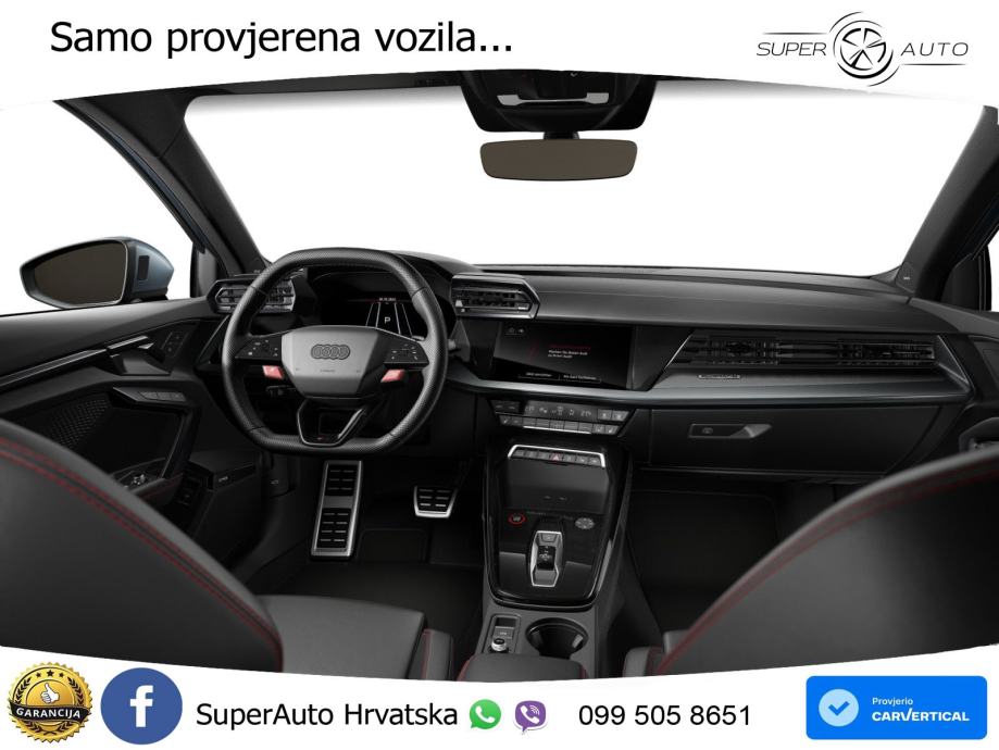 Audi RS3 Sportback 2.5 TFSI (400 KS) quattro S tronic, fotografija 9
