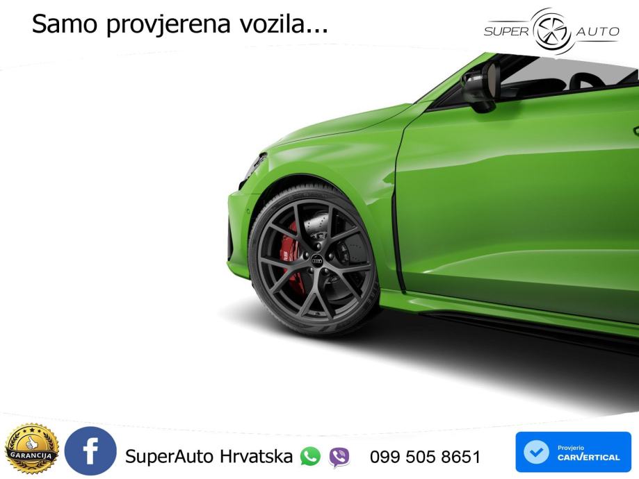 Audi RS3 Sportback 2.5 TFSI (400 KS) quattro S tronic, fotografija 3