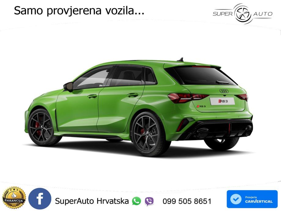Audi RS3 Sportback 2.5 TFSI (400 KS) quattro S tronic, fotografija 4
