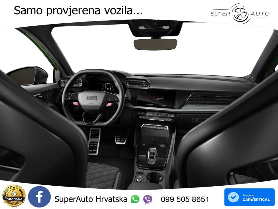 Audi RS3 Sportback 2.5 TFSI (400 KS) quattro S tronic, fotografija 8