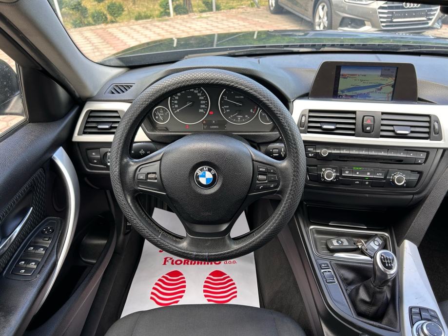 BMW 316d (2.0 motor) 2012., NAVI, SERVIS, TEMP, ALU17, GARANCIJA, fotografija 8
