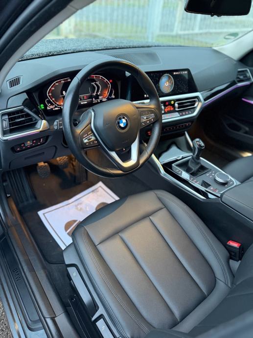 BMW 318d|2021|Jamstvo 12 mj.|Dig. Cocpit|Ambient lig|Koža|Grij. Sjedal, fotografija 13