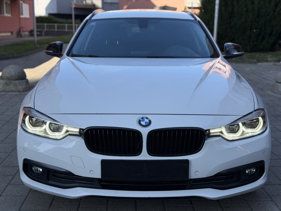 BMW 318d TOURING / REGAN / BIJELI / PDC / NAVI / CARPLAY, fotografija 3