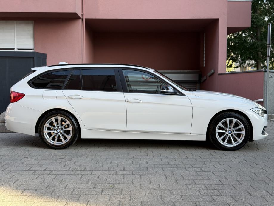 BMW 318d TOURING / REGAN / BIJELI / PDC / NAVI / CARPLAY, fotografija 7