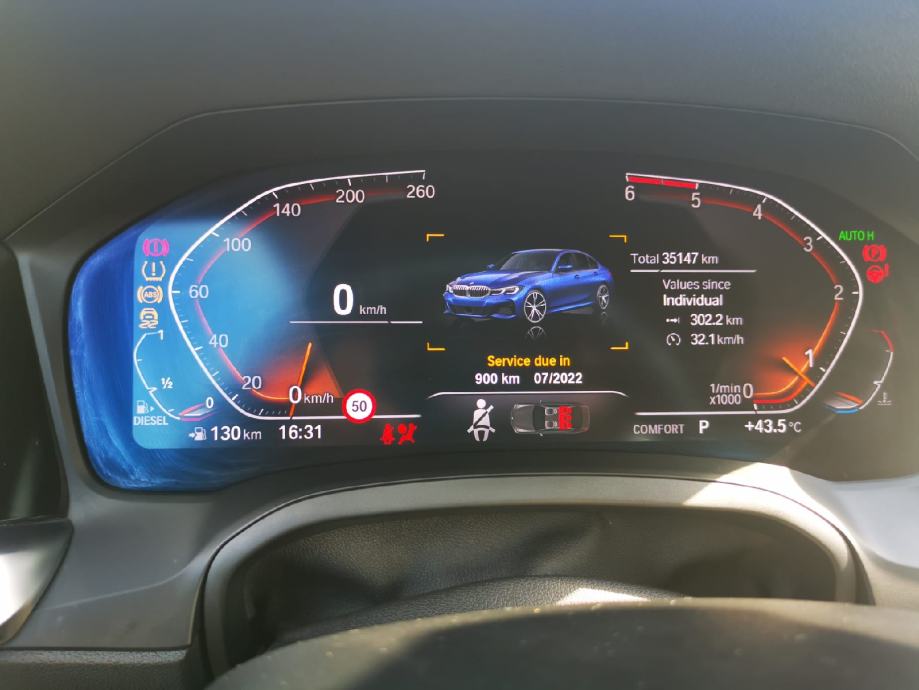 BMW 320d Xdrive G20 //M paket 43tkm Virtual Tacho alu 19 TOP STANJE