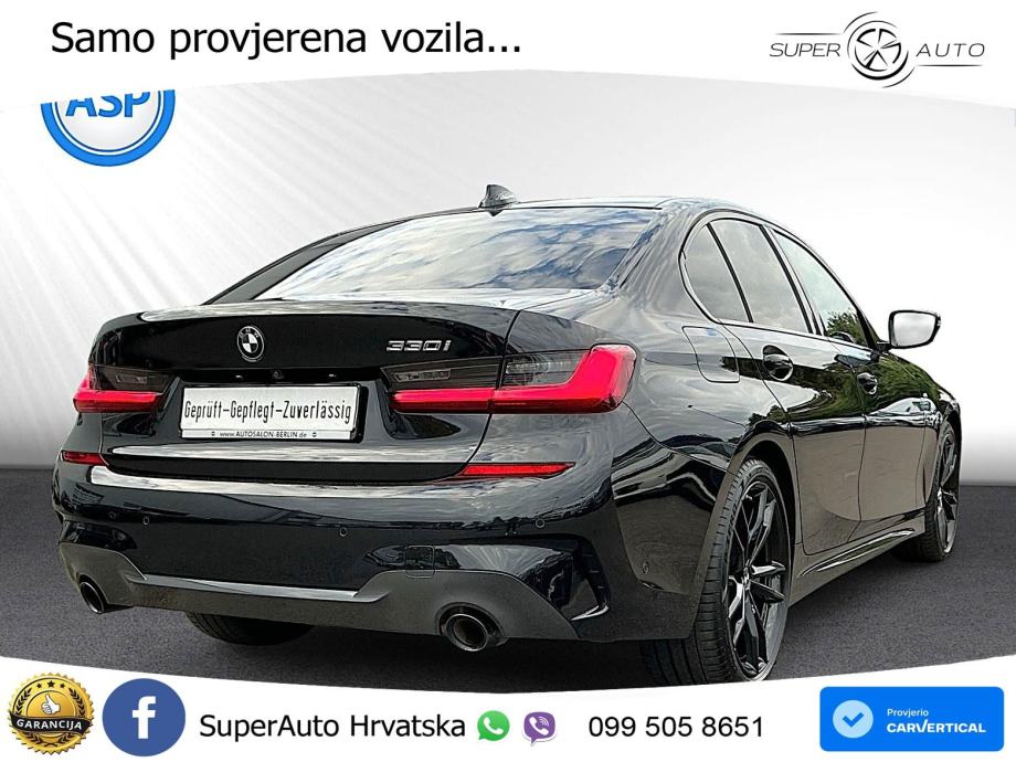 BMW 330i M Sport LASER H&K HEAD-UP AppleCar & Android Auto RFK, fotografija 5