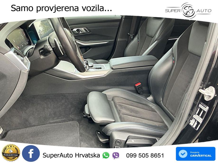 BMW 330i M Sport LASER H&K HEAD-UP AppleCar & Android Auto RFK, fotografija 9