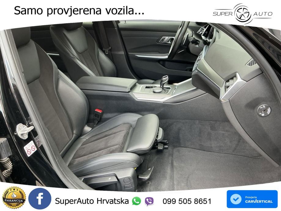 BMW 330i M Sport LASER H&K HEAD-UP AppleCar & Android Auto RFK, fotografija 10