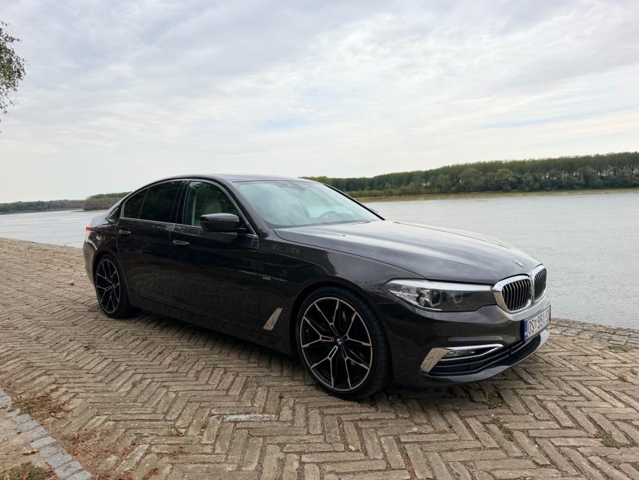 BMW 520d G30 LUXURY | 190 KS | ZF 8 | B&W | HUD | 360° | ŠIBER, pogled izvana - slika 2