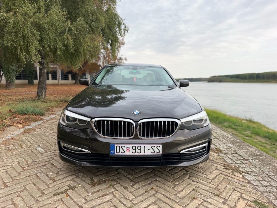 BMW 520d G30 LUXURY | 190 KS | ZF 8 | B&W | HUD | 360° | ŠIBER, fotografija 7