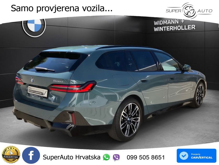 BMW 520d Touring (197 KS) xDrive Steptronic M Sport LED+GR SJED+ACC, pogled izvana - slika 4