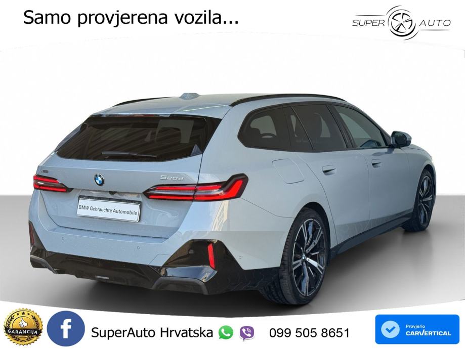 BMW 520d Touring (197 KS) xDrive Steptronic M Sport LED+GR SJED+ACC, pogled izvana - slika 4