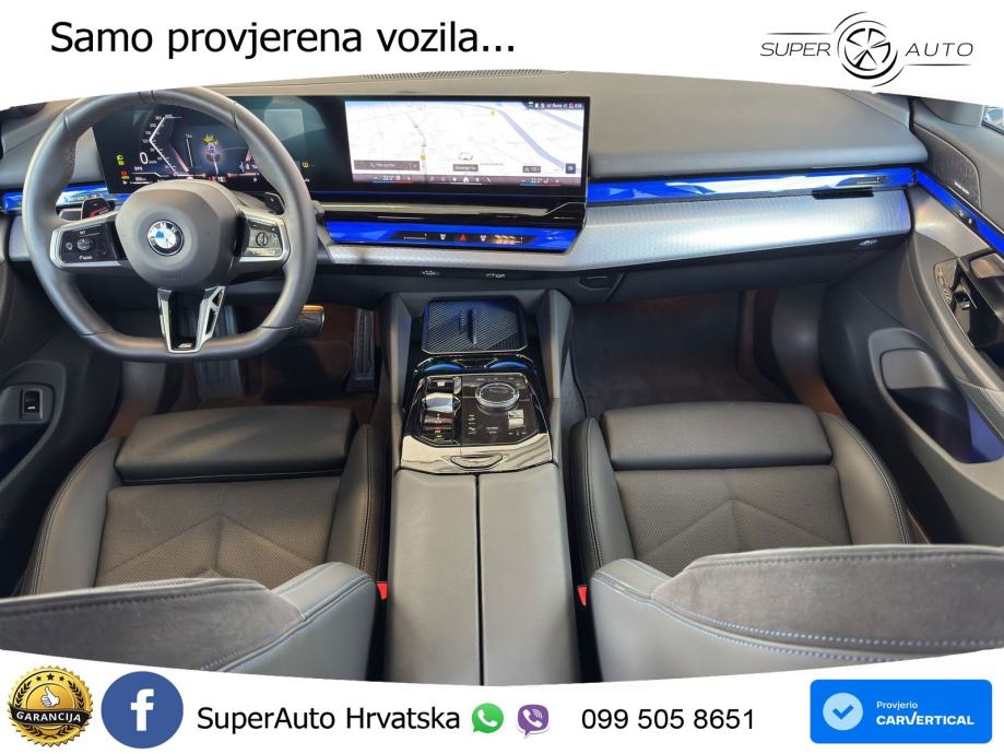 BMW 520d Touring (197 KS) xDrive Steptronic M Sport LED+GR SJED+ACC, fotografija 7