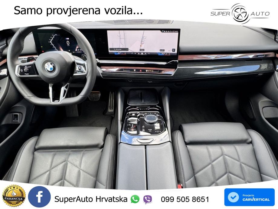 BMW 520d Touring (197 KS) xDrive Steptronic M Sport LED+GR SJED+ACC, fotografija 12