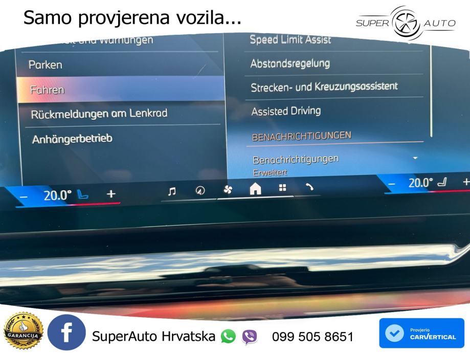 BMW 520d Touring (197 KS) xDrive Steptronic M Sport LED+GR SJED+ACC, fotografija 15