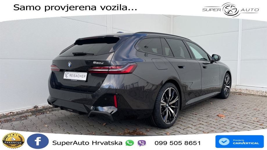 BMW 520d Touring (197 KS) xDrive Steptronic M Sport LED+GR SJED+ACC, pogled izvana - slika 2