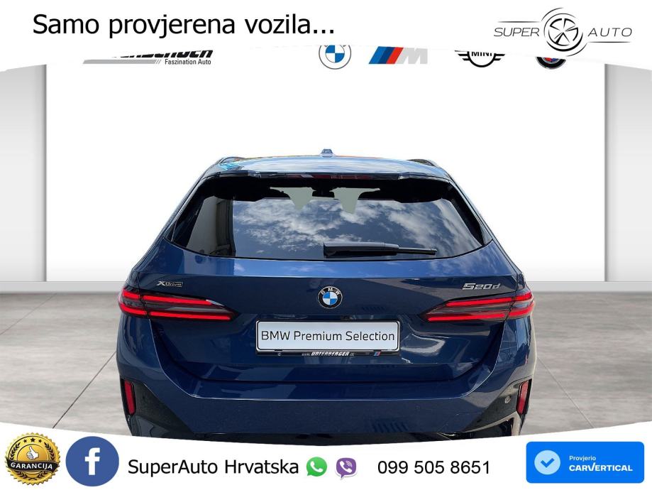 BMW 520d Touring (197 KS) xDrive Steptronic M Sport LED+GR SJED+ACC, pogled izvana - slika 5