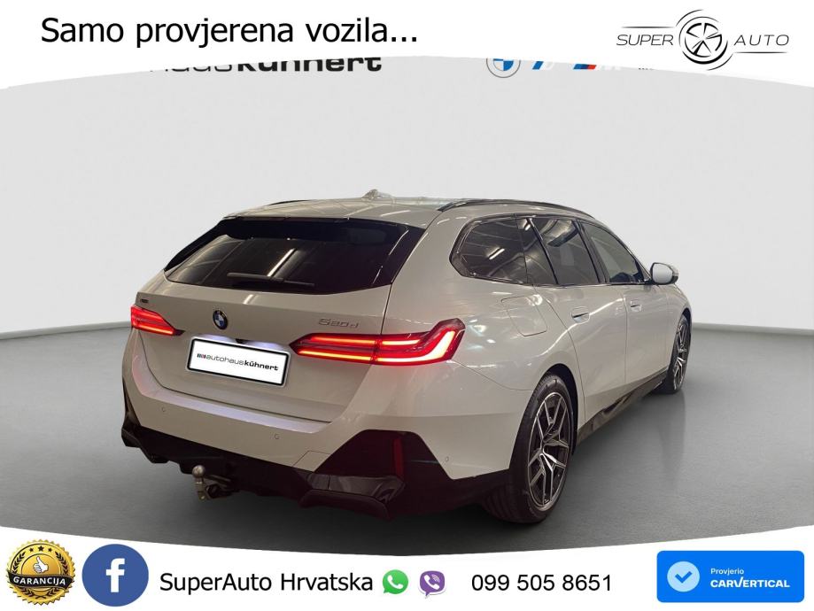 BMW 520d Touring (197 KS) xDrive Steptronic M Sport LED+GR SJED+ACC, fotografija 6