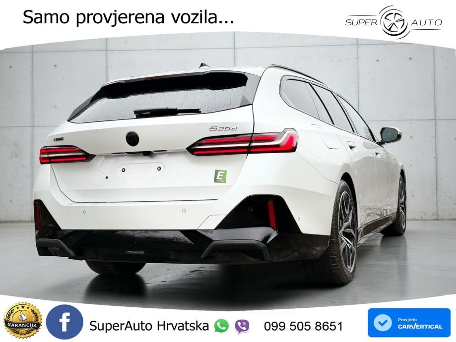 BMW 520d Touring (197 KS) xDrive Steptronic M Sport LED+GR SJED+ACC, fotografija 8