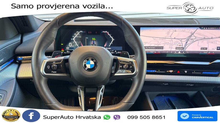 BMW 520d Touring (197 KS) xDrive Steptronic M Sport LED+GR SJED+ACC, fotografija 5