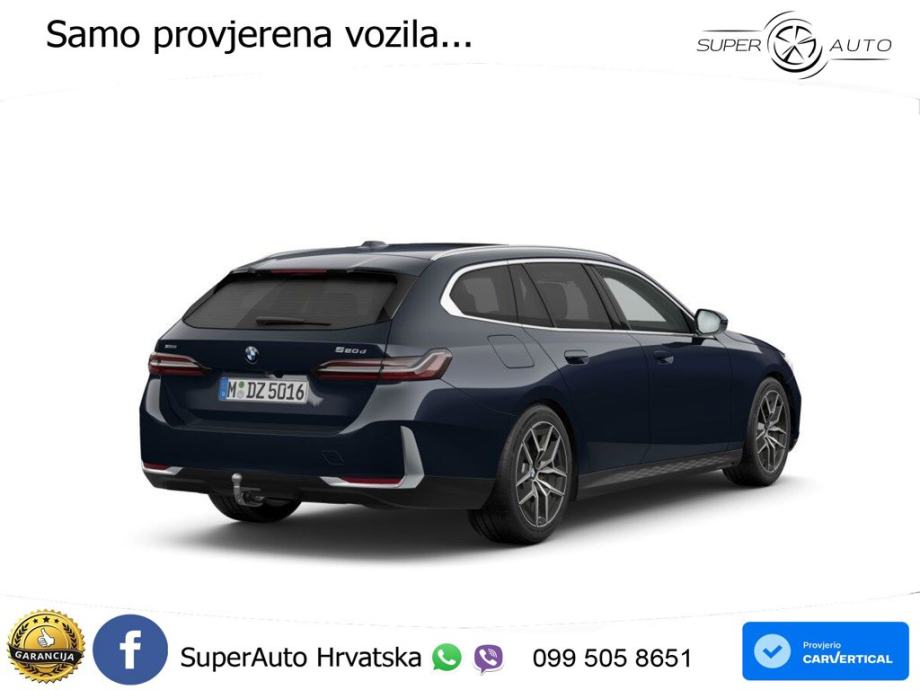 BMW 520d Touring (197 KS) xDrive Steptronic M Sport, pogled izvana - slika 3