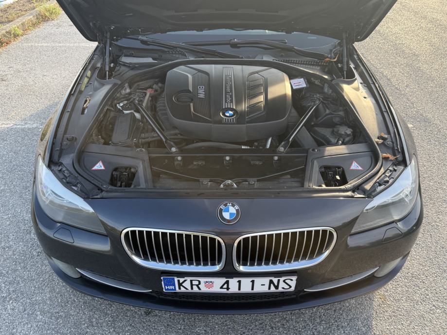 BMW 520d Touring F11 - PANO, KOŽA, REG 12/26, PDV, fotografija 9