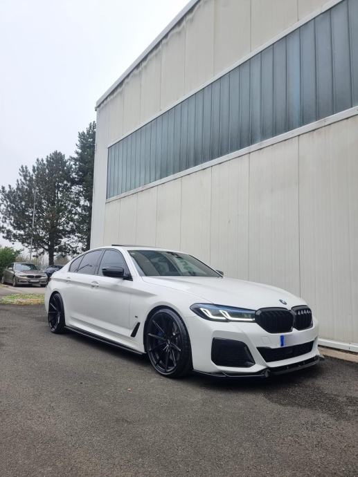 BMW 545e xDrive, M-SPORT, B&W, SOFT CLOSE, ŠIBER, LASER, HUD., fotografija 2