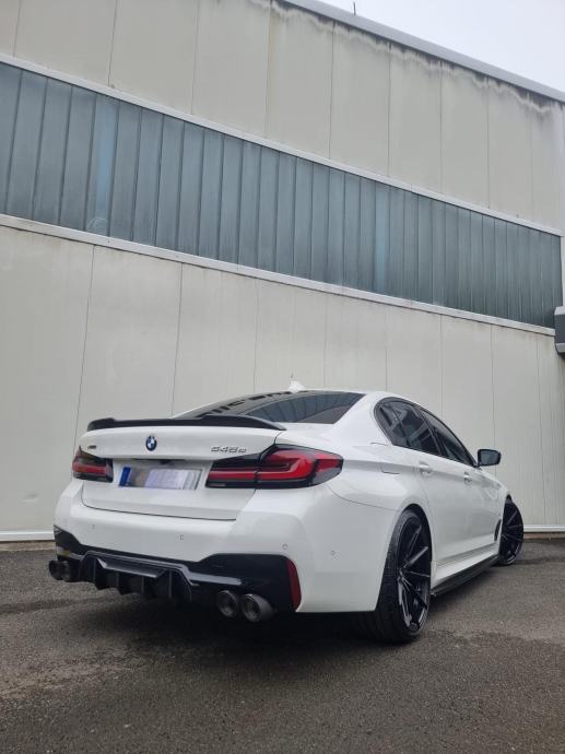 BMW 545e xDrive, M-SPORT, B&W, SOFT CLOSE, ŠIBER, LASER, HUD., fotografija 4