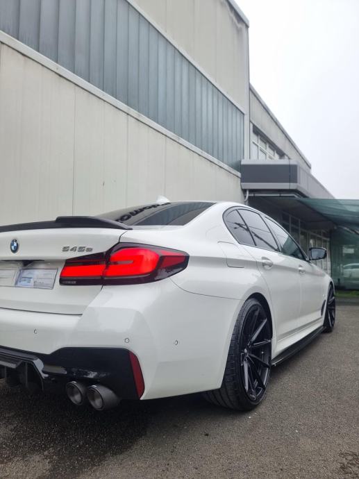 BMW 545e xDrive, M-SPORT, B&W, SOFT CLOSE, ŠIBER, LASER, HUD., fotografija 6