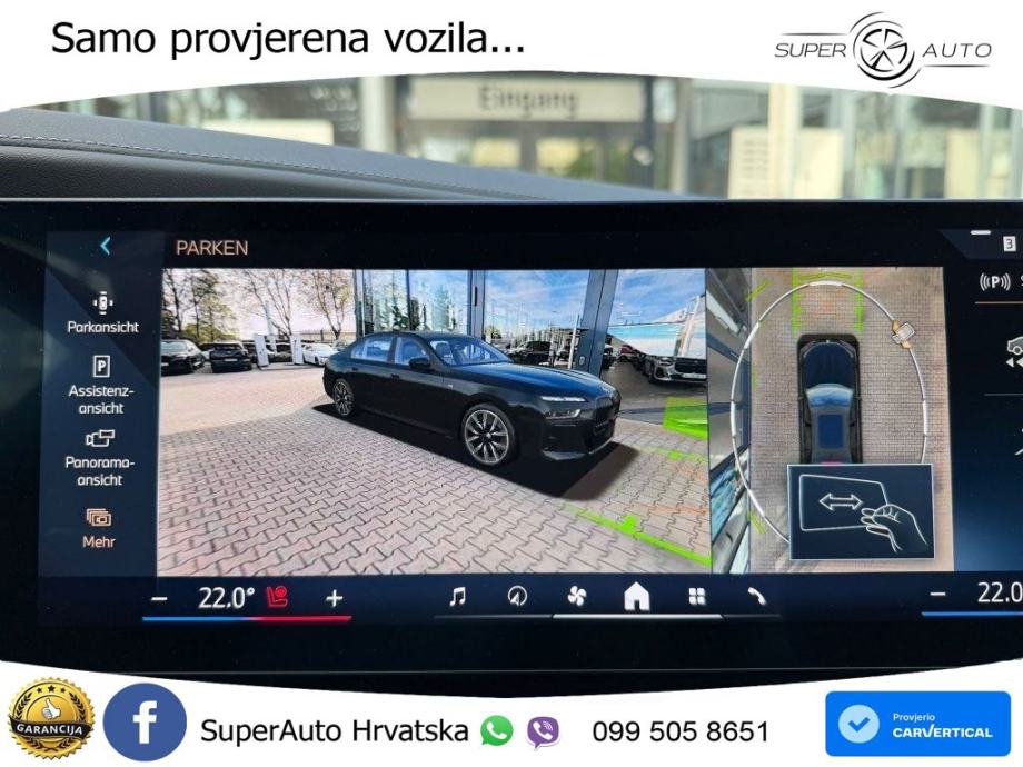 BMW 750e xDrive Steptronic M Sport Pro 489 KS, LED+ACC+4xGR SJED+360+P, fotografija 12