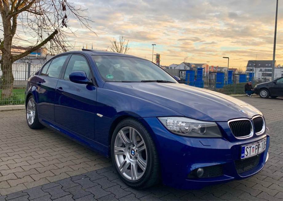 Bmw E90 320d Geht Während Der Fahrt Aus ~ BMW E90 ~SERIJA 3__ 320D _ M SPORTPAKET_ XENON_ NAVI_ PDC_ SIBER_TOP
