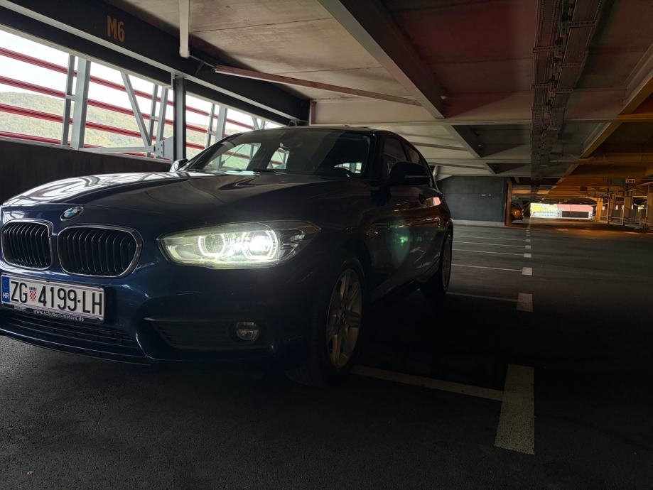 BMW F20 116d LCI, LED, Mediterranblau Metallic- FULL Servisna, Reg 10/, fotografija 13