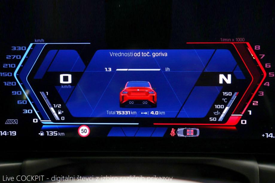 BMW M2 Live COCKPIT HEADup HARMAN KARDON KAMERA ALU 20c, fotografija 11