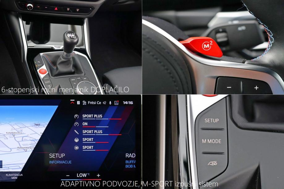 BMW M2 Live COCKPIT HEADup HARMAN KARDON KAMERA ALU 20c, fotografija 16