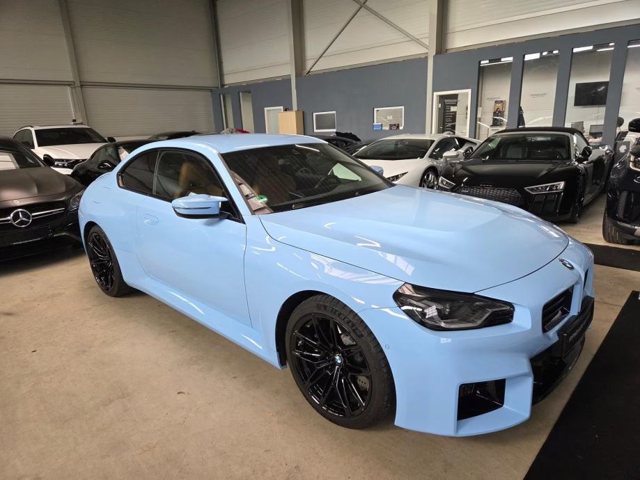 BMW M2 RUČNI MJENJAČ! ZANDVOORT BLAU VERNASCA KOŽA ACC H/K, fotografija 5