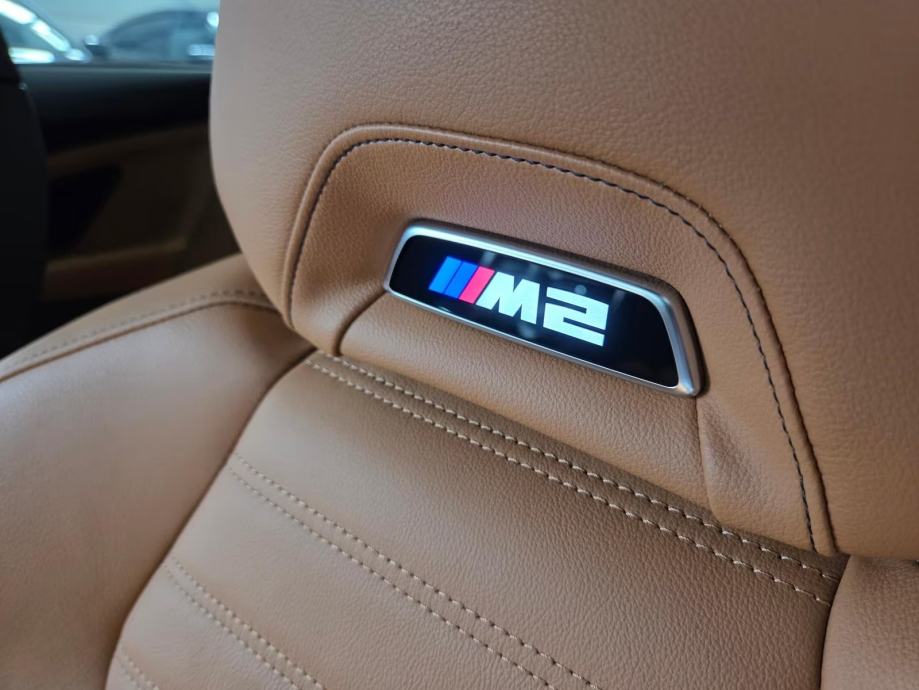 BMW M2 RUČNI MJENJAČ! ZANDVOORT BLAU VERNASCA KOŽA ACC H/K, fotografija 15