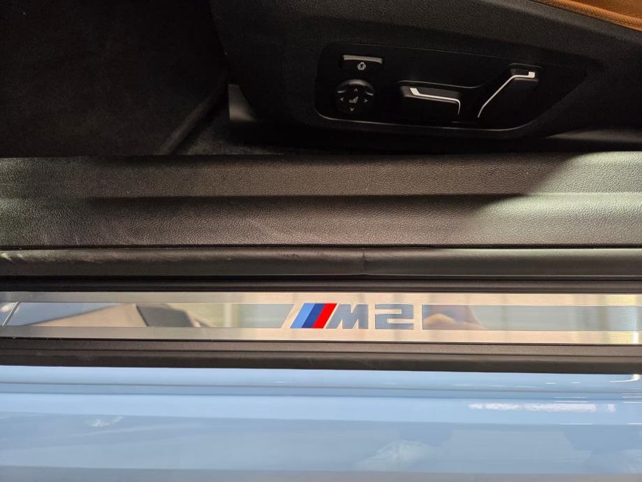 BMW M2 RUČNI MJENJAČ! ZANDVOORT BLAU VERNASCA KOŽA ACC H/K, fotografija 13