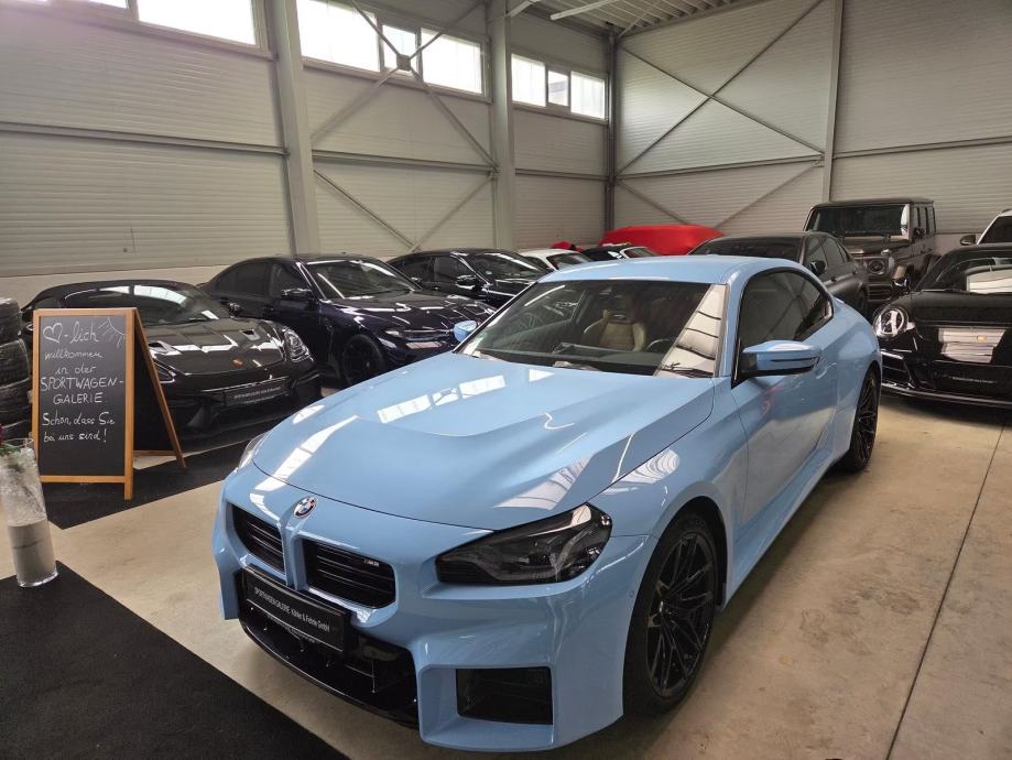 BMW M2 RUČNI MJENJAČ! ZANDVOORT BLAU VERNASCA KOŽA ACC H/K, fotografija 2